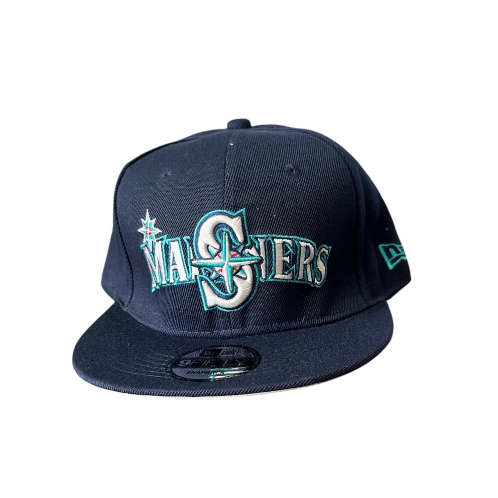 Seattle Mariners New Era 9Fifty Adjustable Hat with Flat Bill MLB